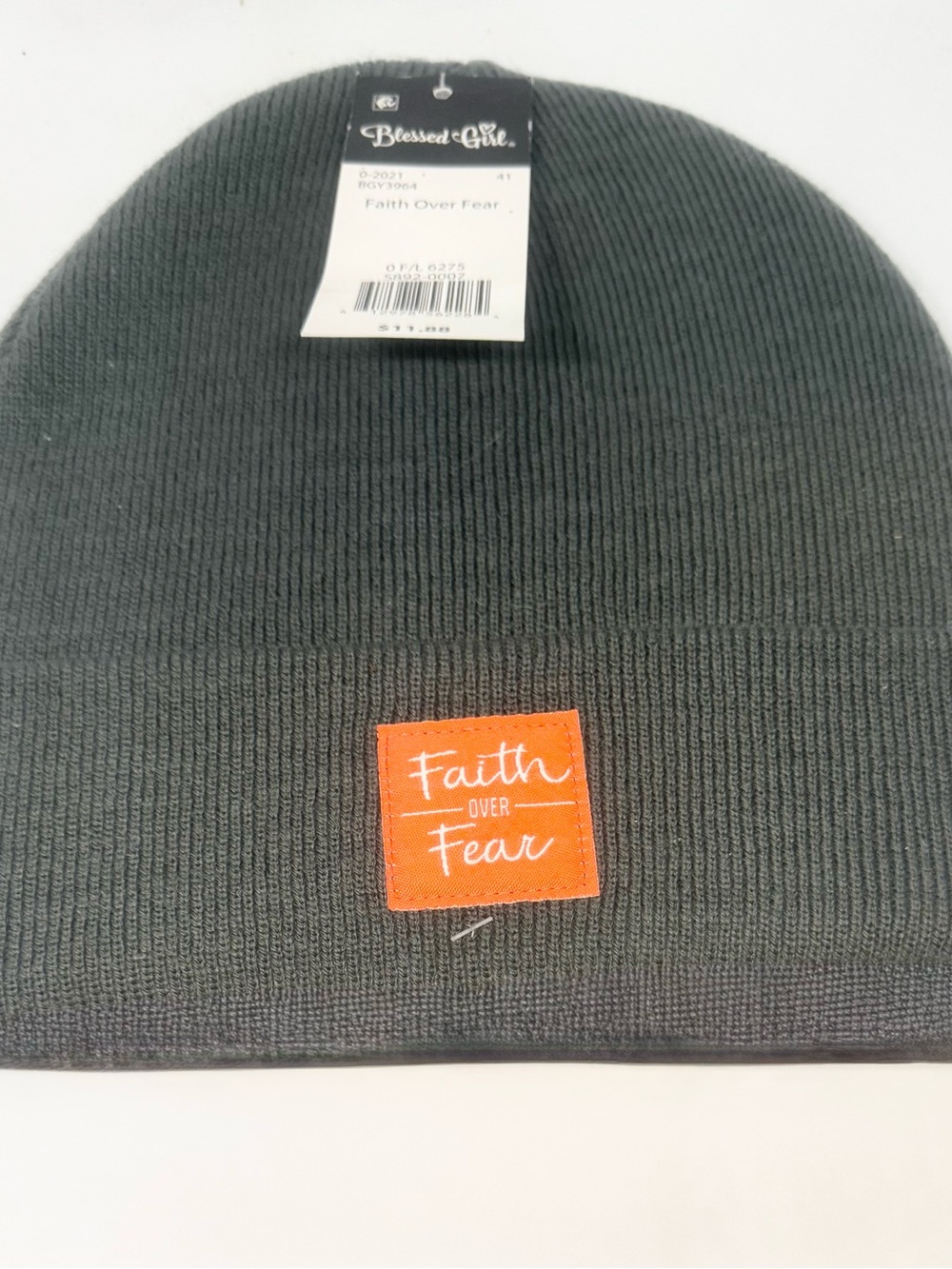 Blessed Girl Boutique Faith Over Fear Beanie